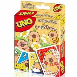 Игра карточная UNO Озорные капибары 92х130х22мм 4630395058575 405114