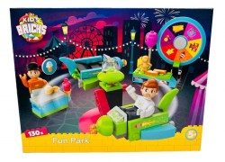 Игра-конструктор Centrum 4062004 KIDS BRICK'S "Парк развлечений"