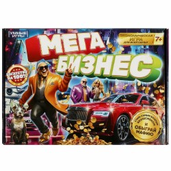 Игра настольная. Умка. Мегабизнес Миллионер 345х240х45см 4660254421516 367428
