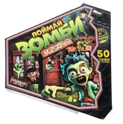 Игра настольная. Умка. Поймай зомби.ДИНО 255х260х40мм 4660254472884 380841