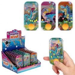 Игра водный тетрис мячики 1TOY Т24408 "Динозавры" ассорти, 665632 Самсон