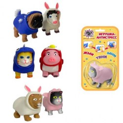 Игрушка-антистресс JOLLY JOT 665827 "Зверяшки" 8*7см 