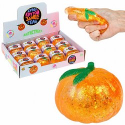 Игрушка-антистресс Крутой замес Т25379 "Супергель мандарин" 5,5*5,5см 665747