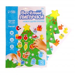 Игрушка развивающ "Веселые липучки. Новогодняя елочка" МИНИ 4274864 