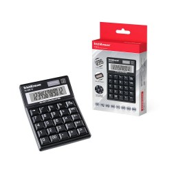 Калькулятор  ErichKrause 40300 PC-key KC-300-12 Classic12 разр, черный