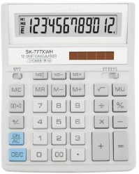 Калькулятор  Skainer SK-777XWH 12 разр, бухгалтерский, серый