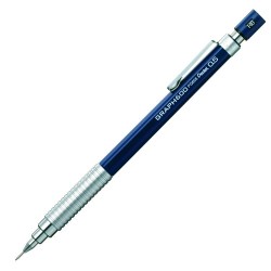 Карандаш авт. 0,5мм Pentel PG605-CX профессиональный GRAPHGEAR синий корпус