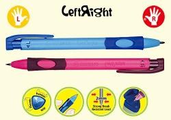 Карандаш авт. 2мм 6623/2-10 Mex Left Righ для правшей розовый корпус /Stabilo/