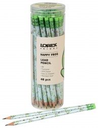Карандаш ч/г Lorex LXKLPVTE-HF "KIDS V-TYPE HAPPY FROG" НВ трехгранный 251077