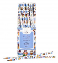 Карандаш ч/г Lorex LXLPVT-CK "V-TYPE COCTAIL KITTENS" НВ трехгранный 220875