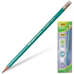 Карандаш пластик. ч/г BIC 8803323 HB с ластиком Conte Evolution 001083