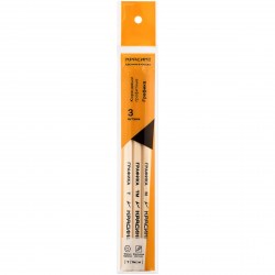 Карандаши ч/г  3шт Красин С-356 "Конструктор" заточенные /Н,НВ,В/ 346231