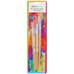 Кисти набор ArtSpace SB1-5_3303  5шт Коза (№1,2,3,4,5 круглые)  205999