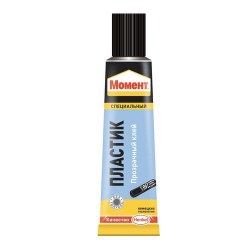 Клей 30мл "Момент Пластик" в шоубоксе /Henkel/ 1623298