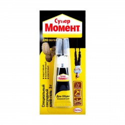 Клей  3г "Супер Момент Секундный" для обуви на мульти-карте 1694871