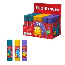 Клей-карандаш 13г ErichKrause 60910 EasyStick Jolly Friends