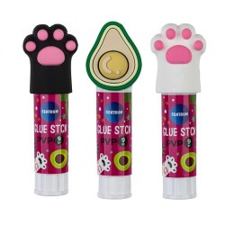 Клей-карандаш  9г Centrum 80354 "AVOCADO &PAW" ассорти