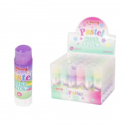 Клей-карандаш  9г Yalong YL202107-9 "Pastel" цветной PVP