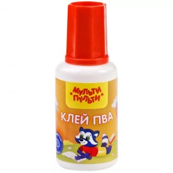 Клей ПВА   20г Гамма КЛ_28638 "Мульти-Пульти" с кисточкой 292332