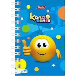 Книжка зап. Хатбер 403К7В1гр 40л. А7 "Multicolored" на гребне