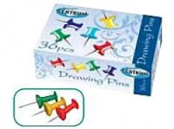 Кнопки силовые Centrum 80296 /36шт/ цветные к/к 