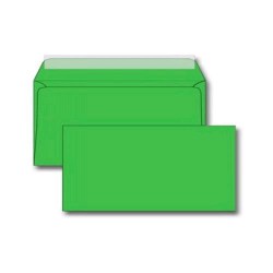 Конверты Подарочные С65 114*229мм зеленый  208/А121208