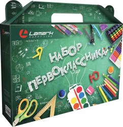 Короб д/набора первоклассника Lamark 50801 Дизайн №1