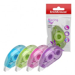 Корректирующая лента ErichKrause 53196 5мм*6м "Spring" ассорти