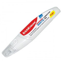 Корректирующая ручка ErichKrause 22105/22117 12мл TECHNO WHITE