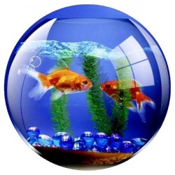 Коврик для мыши FS-58811 "Аквариум" нескользящее основание, трехслойная технология Brite (вечные)