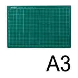 Коврик для резки KW-trio 9Z201 А3, зеленый, 3х-слойный