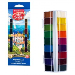 Краски 12цв. б/к ErichKrause 41735 Artberry с УФ защитой яркости