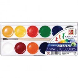 Краски 12цв. с/к Луч 19С1287-08 "Классика" пласт/уп. 063020