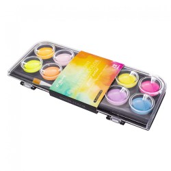 Краски 12цв. с/к Yalong YL212231-12 "Color" меловые, кисть