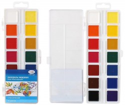 Краски 14цв. б/к "Классическая" 1009195 пласт/уп.медовая /Гамма/ 293986