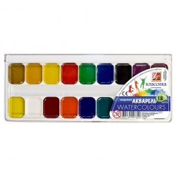 Краски 16цв. с/к Луч 19С1291-08 "Классика" медовые, пласт.уп  063161