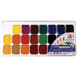 Краски 24цв. б/к Луч 19С1294-08 "Классика" медовые пласт/уп. 063164