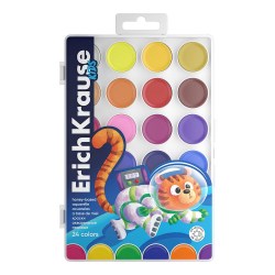 Краски 24цв. б/к ErichKrause 61362 Kids Space Animals