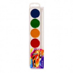 Краски  6цв. б/к Alingar AL-7247 "Авто" карамельные, пласт/уп 