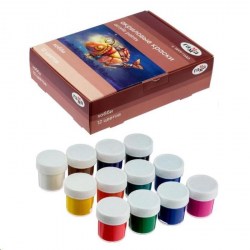 Краски акриловые декоративные 12цв. Гамма 3012198 "Хобби" 20мл 300259