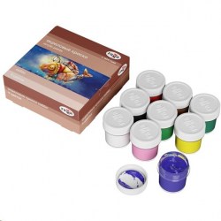 Краски акриловые декоративные  9цв. Гамма 3012197 "Хобби" 20мл 300258