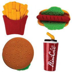 Ластик Centrum 81036 "Fastfood" ассорти