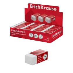 Ластик ErichKrause 63059 EasyRub Mini в картонной упаковке