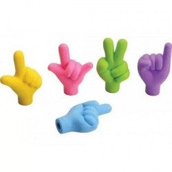 Ластик-колпачок Centrum 83497 "Жесты" ассорти