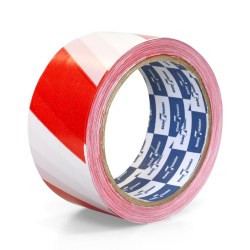 Лента 50ммх90м бело/красная для огражд арт.509 Klebebander 130444
