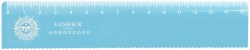 Линейка  15см Lorex LXRUWA-HS HOROSCOPE "WAVE" с волнистым краем, ассорти 221417
