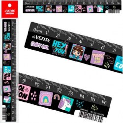 Линейка  16см deVENTE 5091413 "Fancy Girl" 