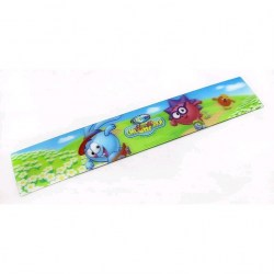 Линейка  30см Centrum 83848 3D "Смешарики" с таблицей умножения 