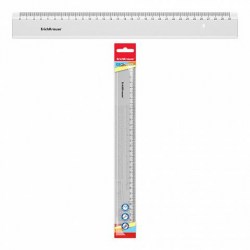 Линейка  30см ErichKrause 49520 Clear прозрачная в блистере