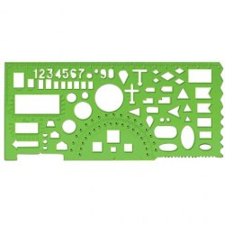 Линейка офицерская  20см Стамм ТТ01/02 028412